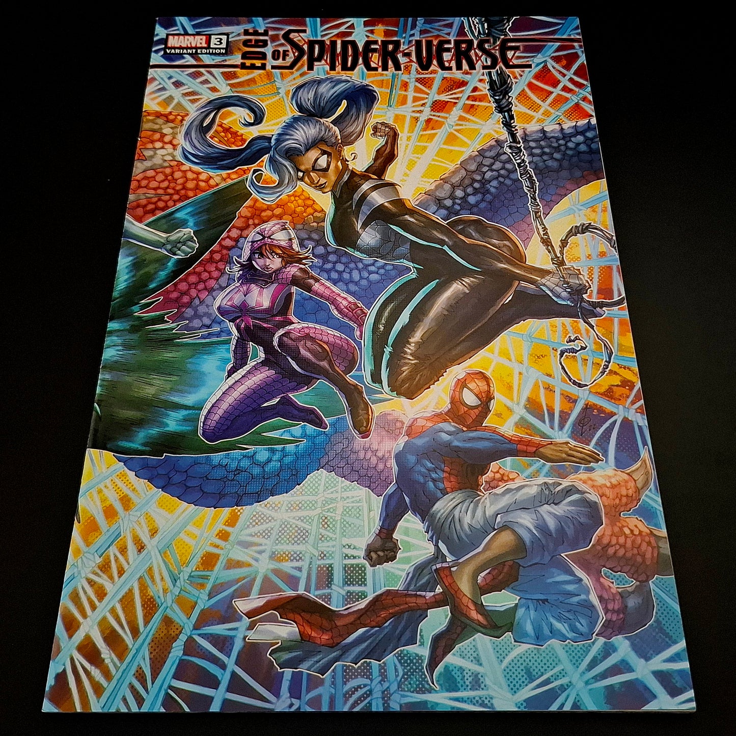 Edge of Spider-verse #3 variant cover exclusive, 1st app 🔑