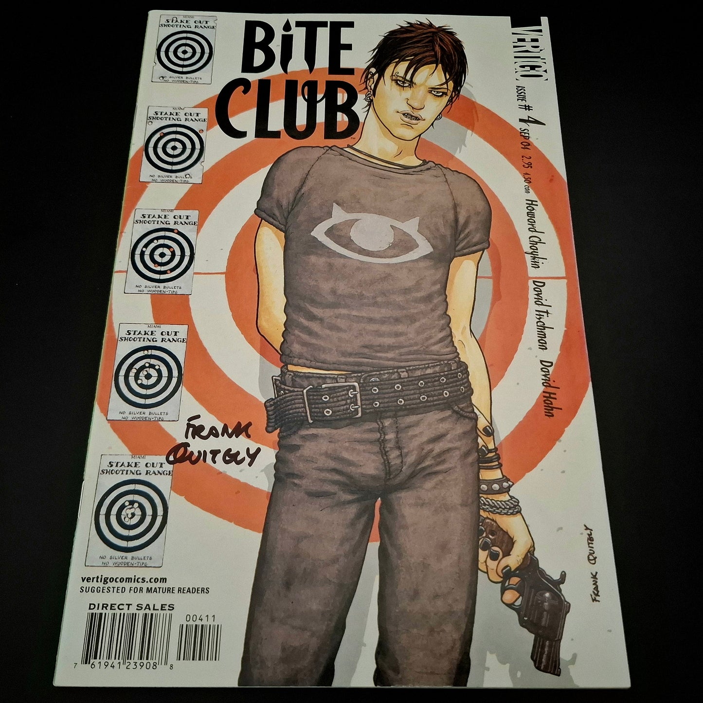 Bite Club #4 + Signature de Frank Quitely (COA)