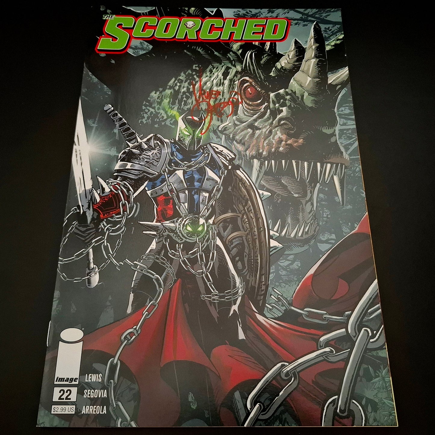 Scorched #22 + Signature de Mike Deodato Jr (COA)