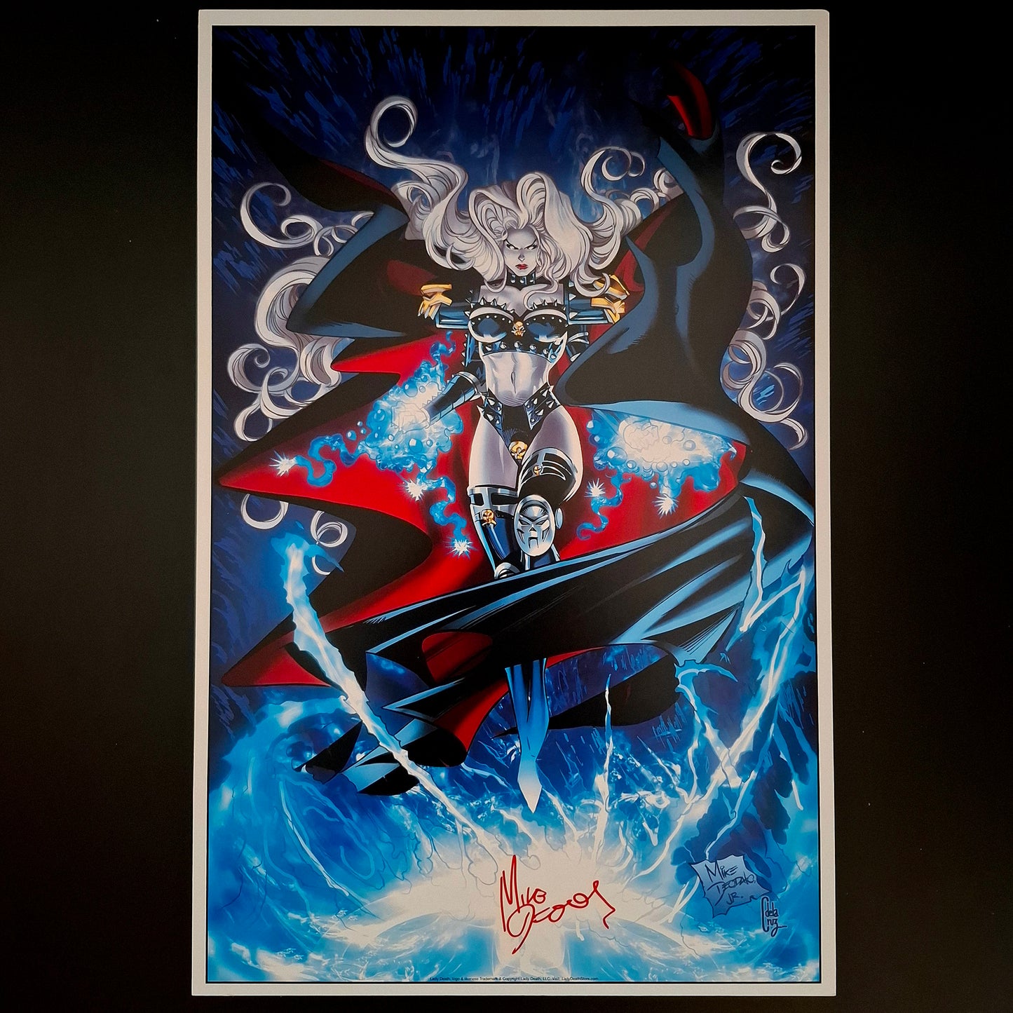 Lady Death, Print d’artiste + Signature de Mike Deodato Jr (COA)