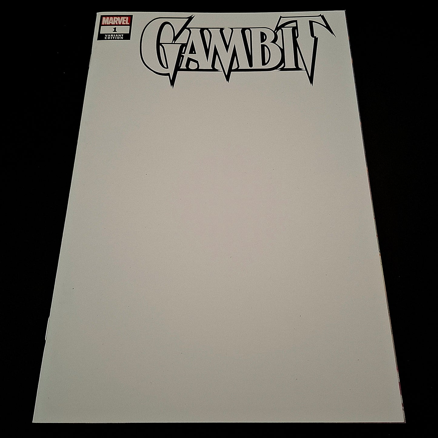 Gambit #1 variant blank cover exclusive