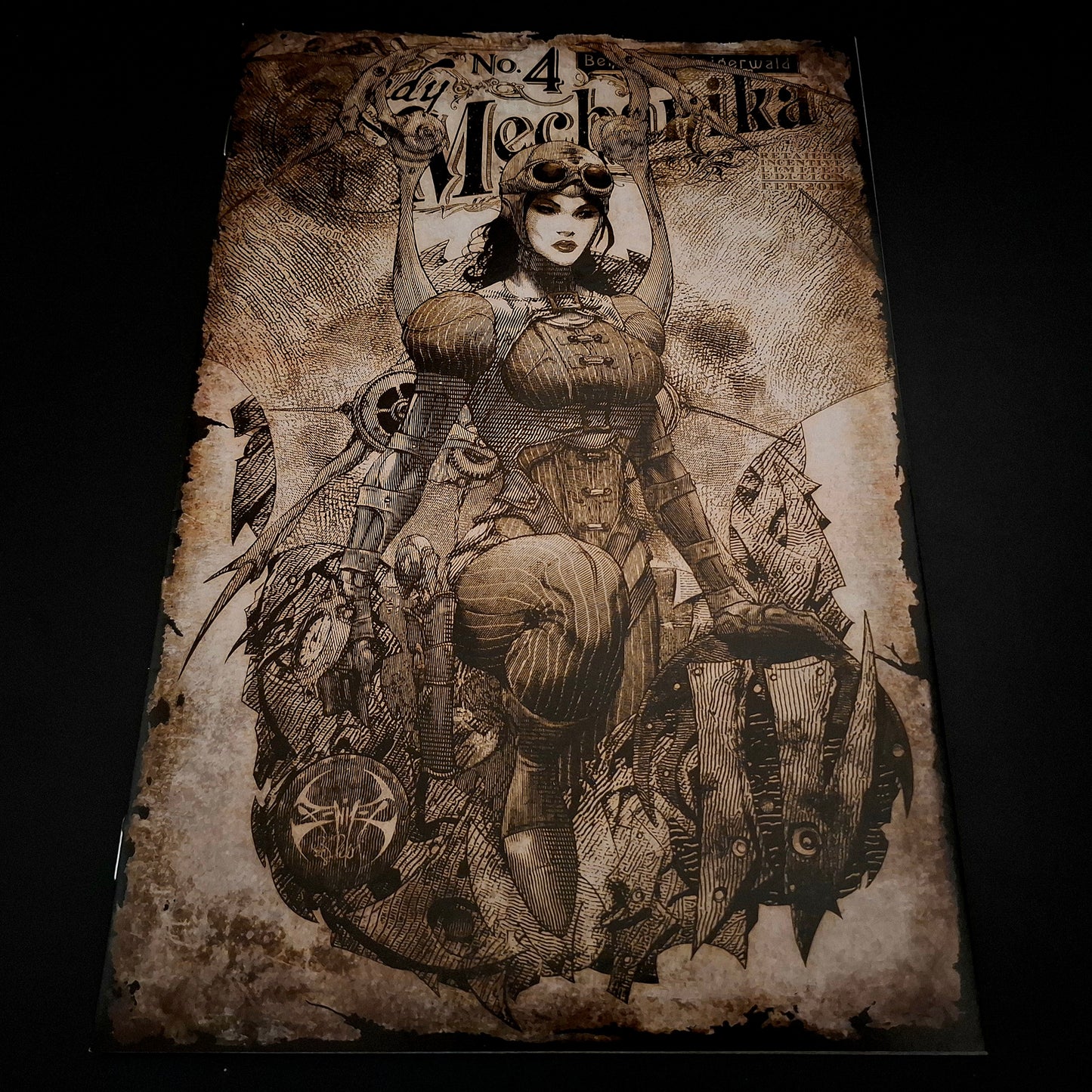 Lady Mechanika #4 variant cover