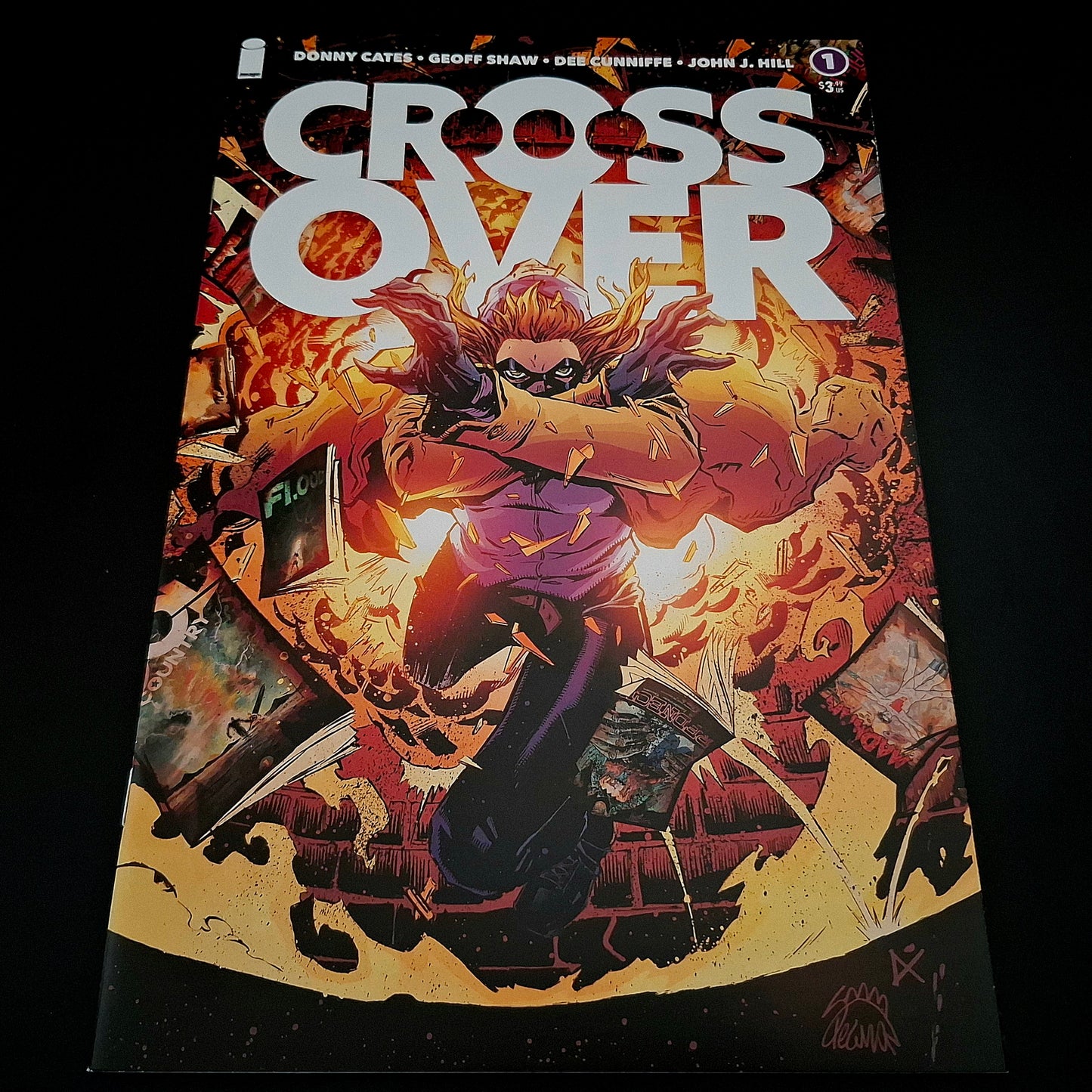 Crossover #1 variant cover