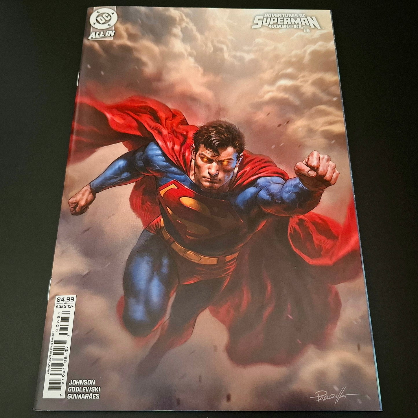 Adventure of Superman : Book of El #6 variant cover