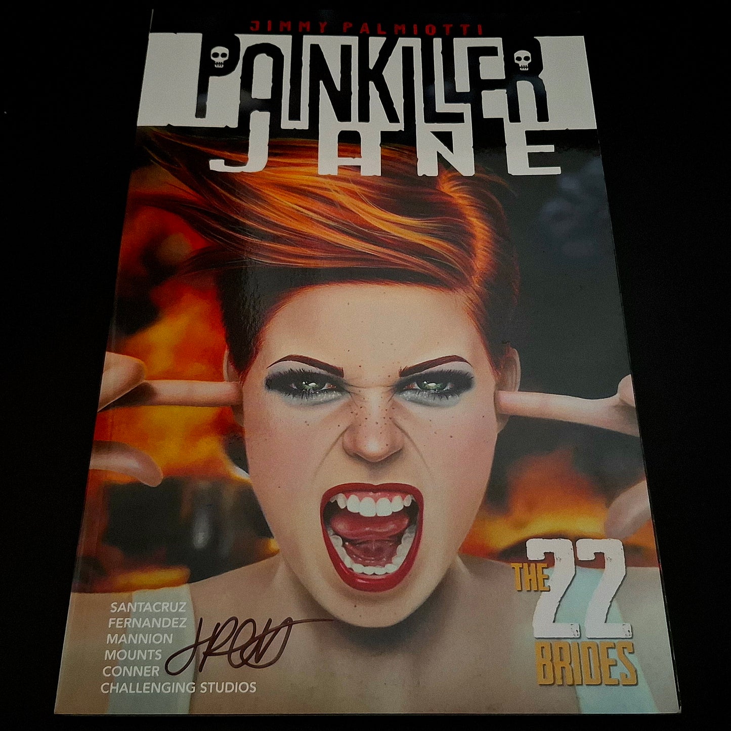 Painkiller Jane : the 22 Brides (TPB) + Signature de Jimmy Palmiotti (COA)
