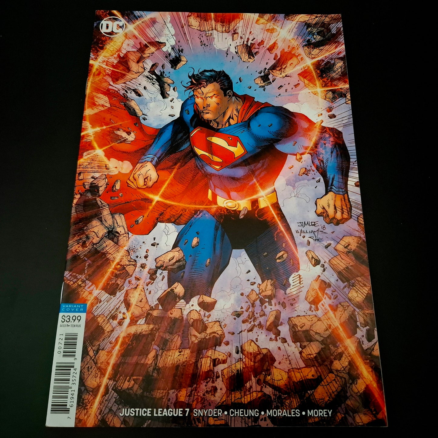 Justice League #7 variant cover