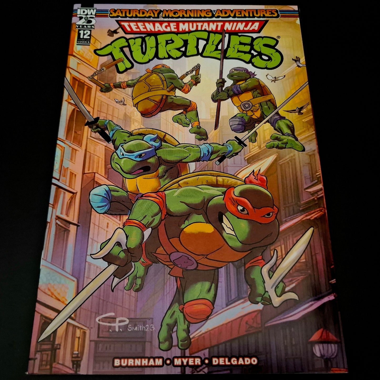 Saturday morning Adventures : Teenage Mutant Ninja Turtles #12 variant cover