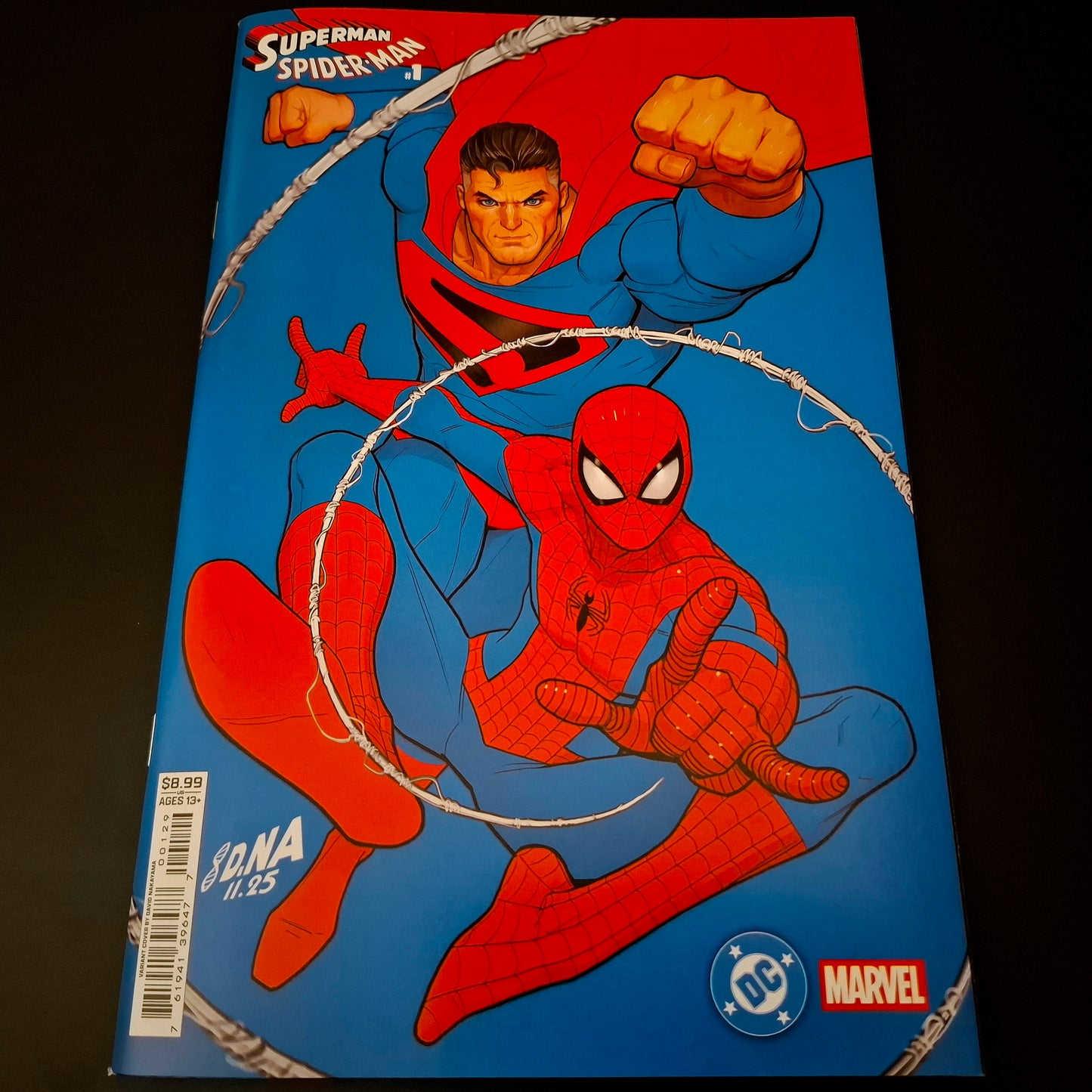 Superman Spider-Man #1 variant cover