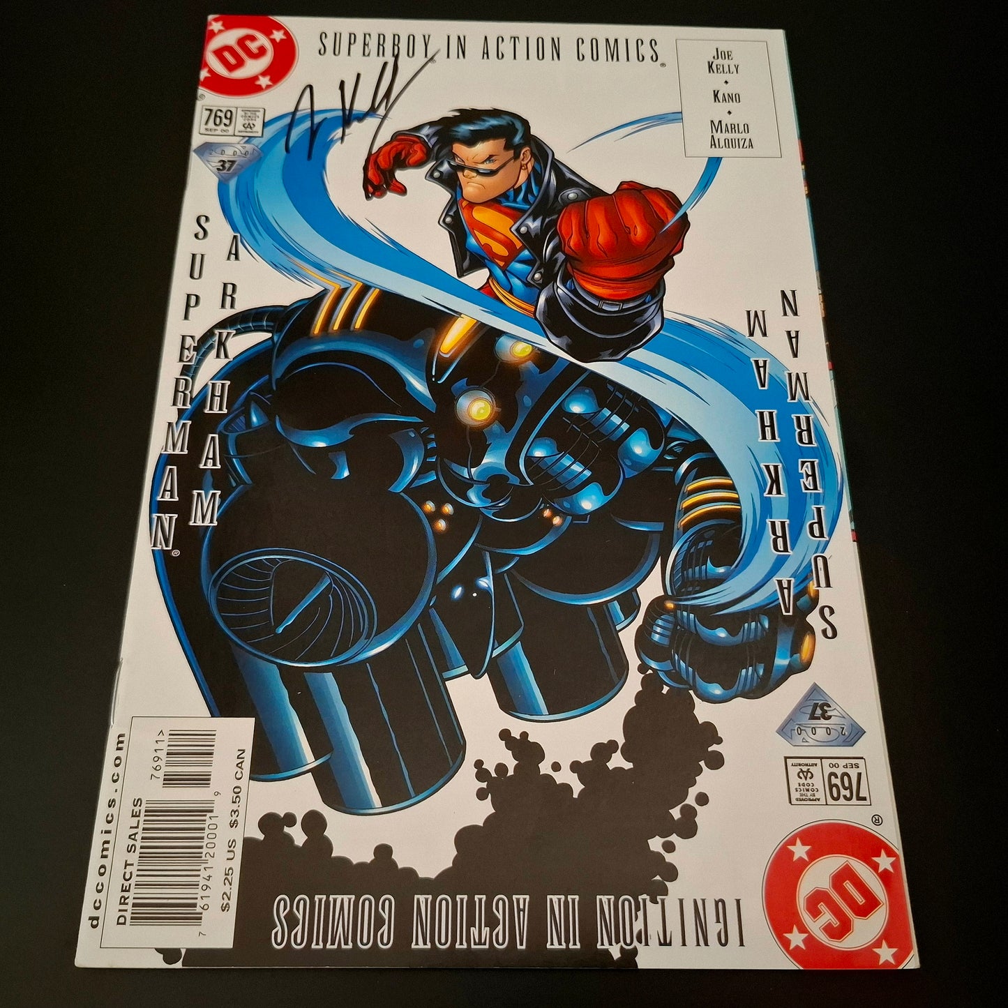Action Comics #769 + Signature de Joe Kelly (COA)