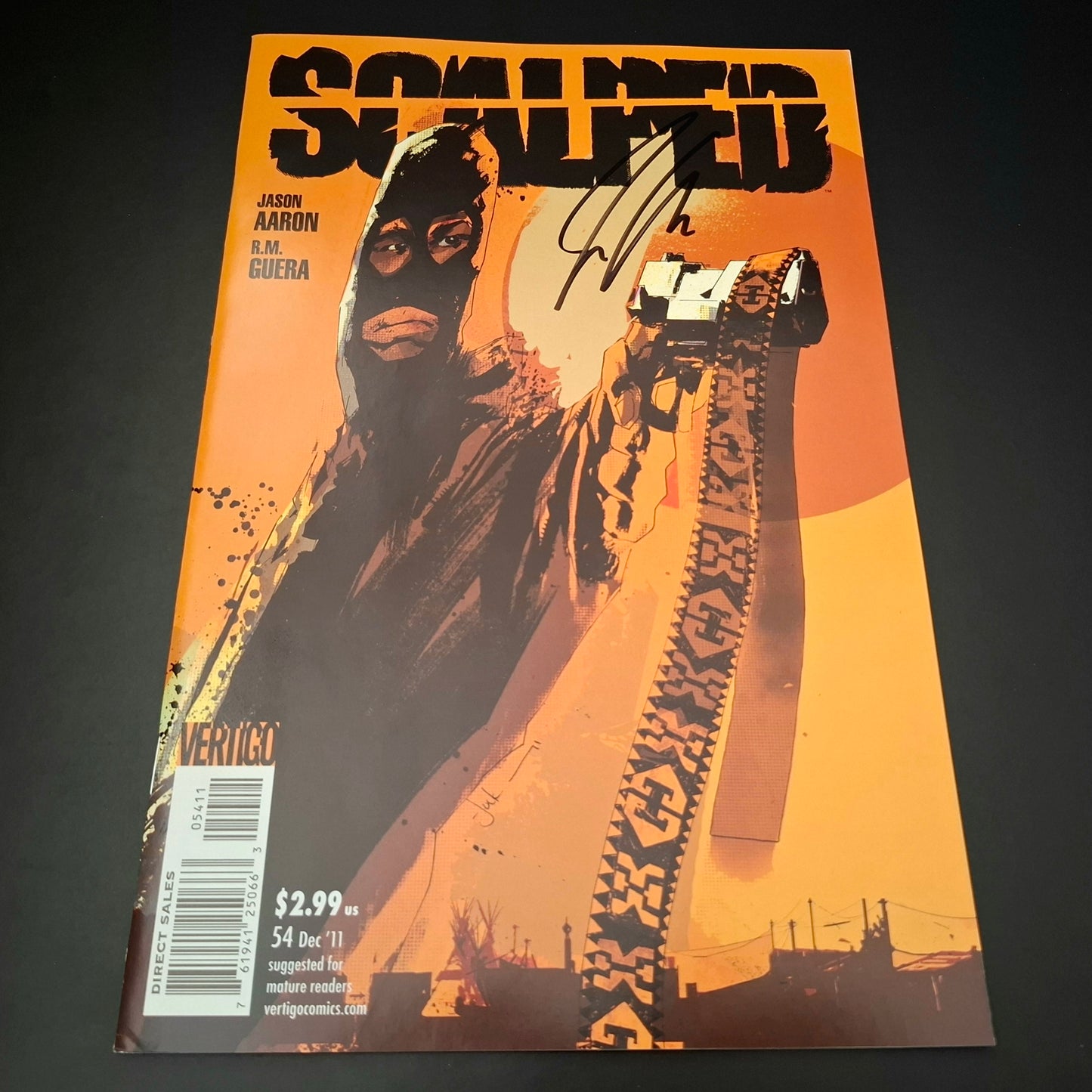 Scalped #54 + Signature de Jason Aaron (COA)