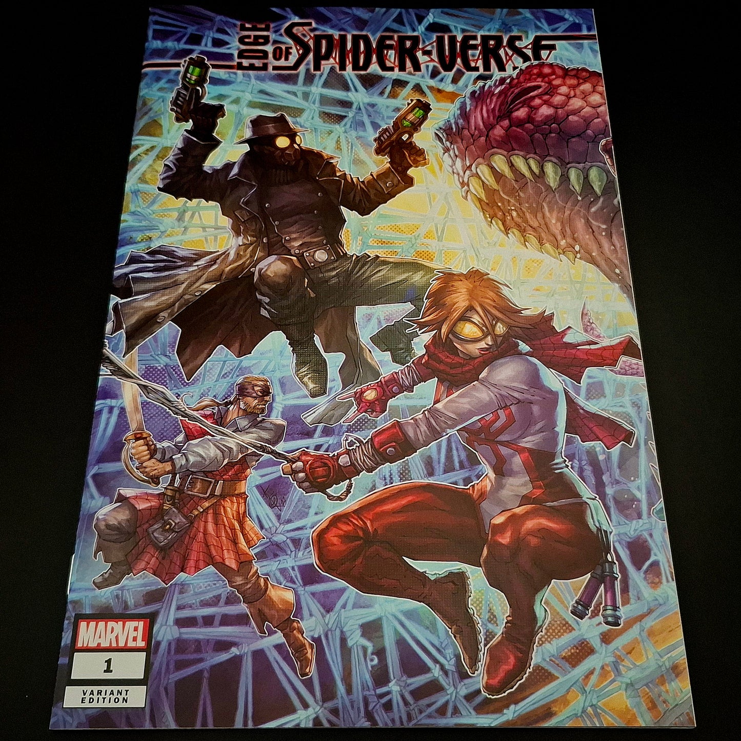 Edge of Spider-verse #1 variant cover exclusive, 1st app 🔑