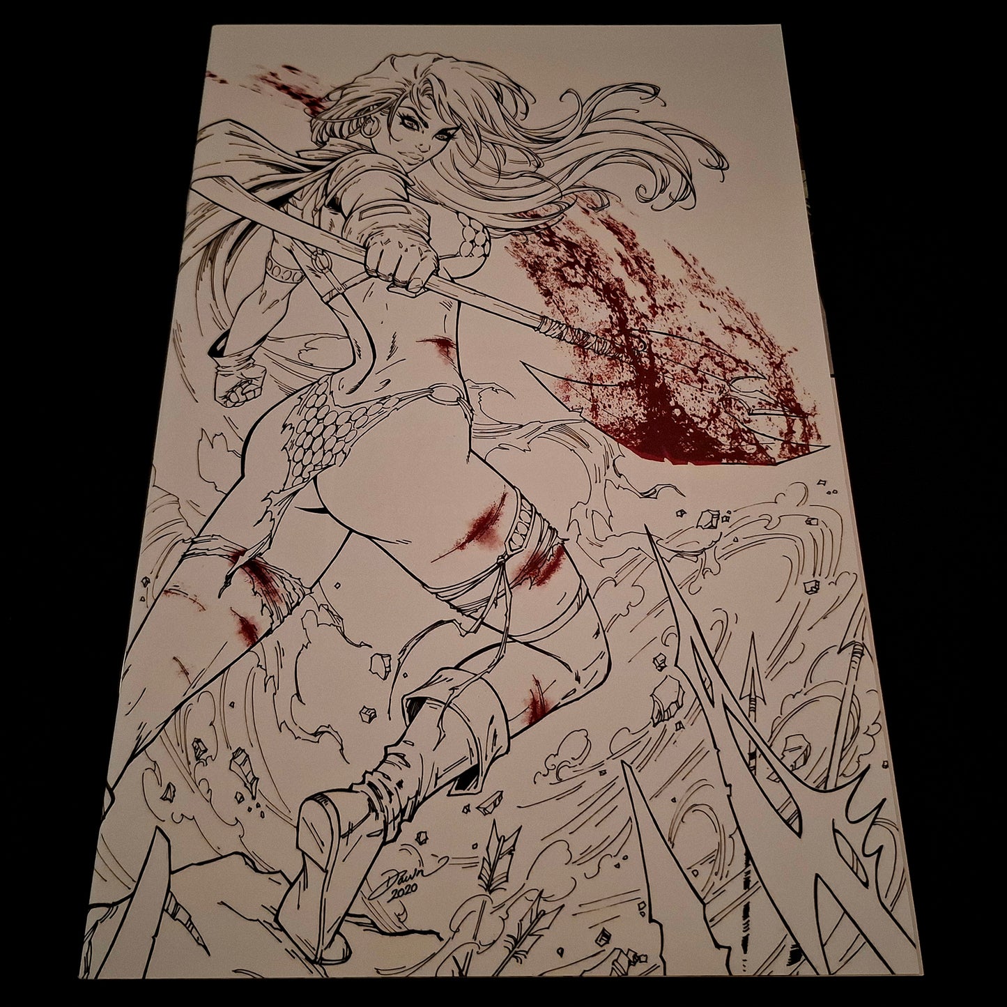 Red Sonja #19 variant virgin cover exclusive