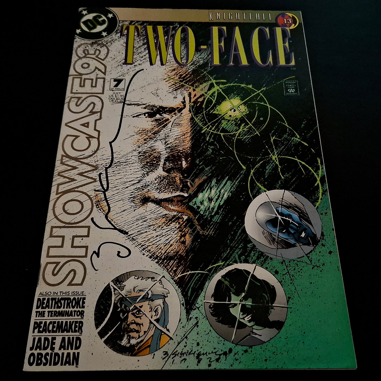 Showcase 93 #7 + Signature de Bill Sienkiewicz (COA)