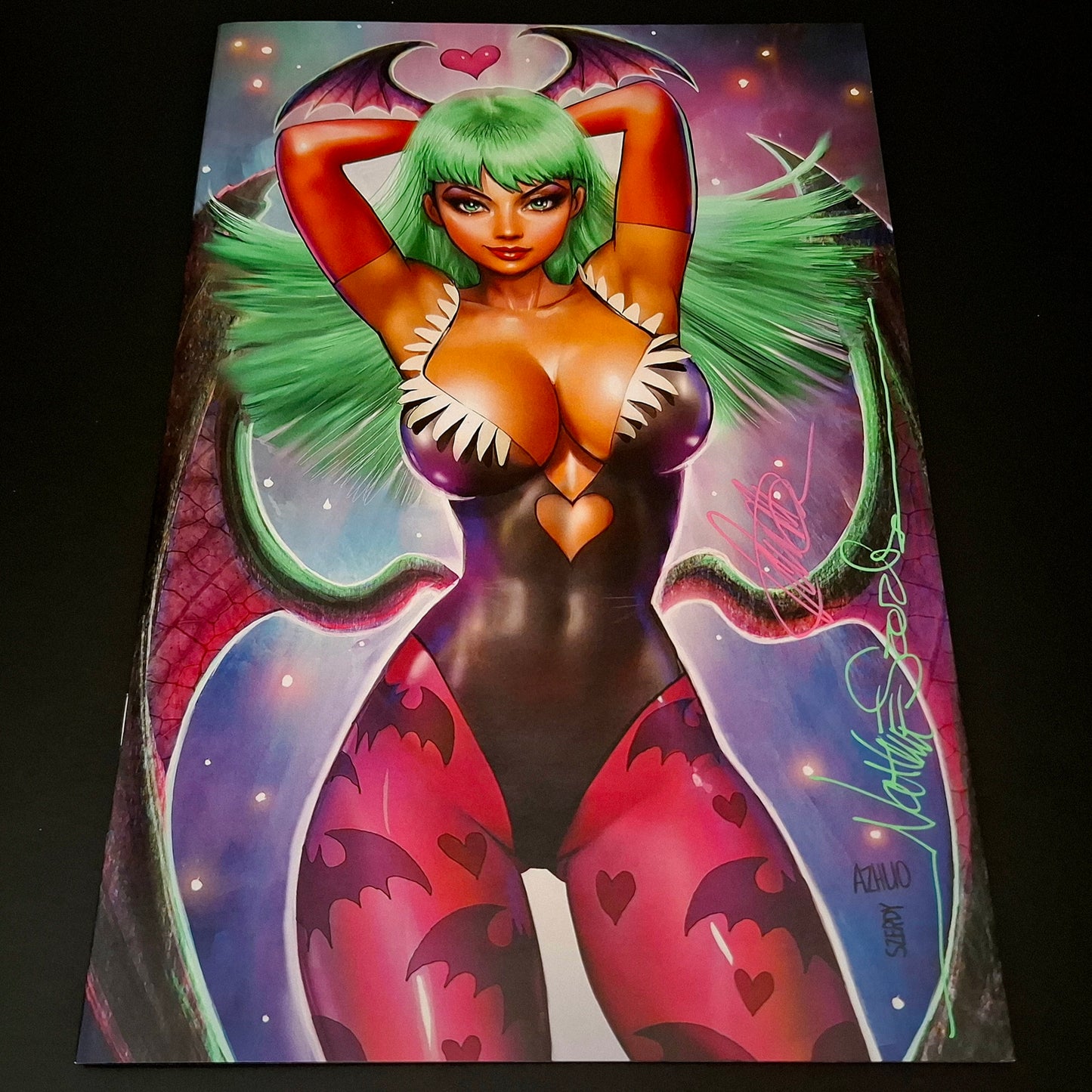 Zirty GirlZ #3 variant virgin cover exclusive + Signature de Nathan Szerdy et Anna Zhuo (COA)