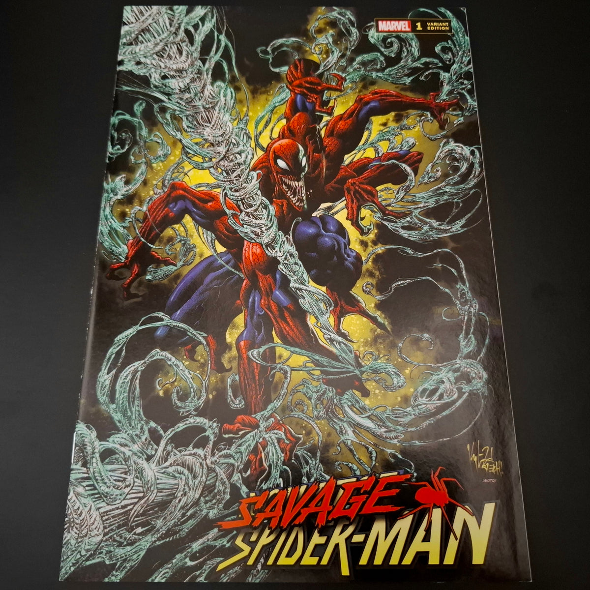 Savage Spider-Man #1 variant cover exclusive