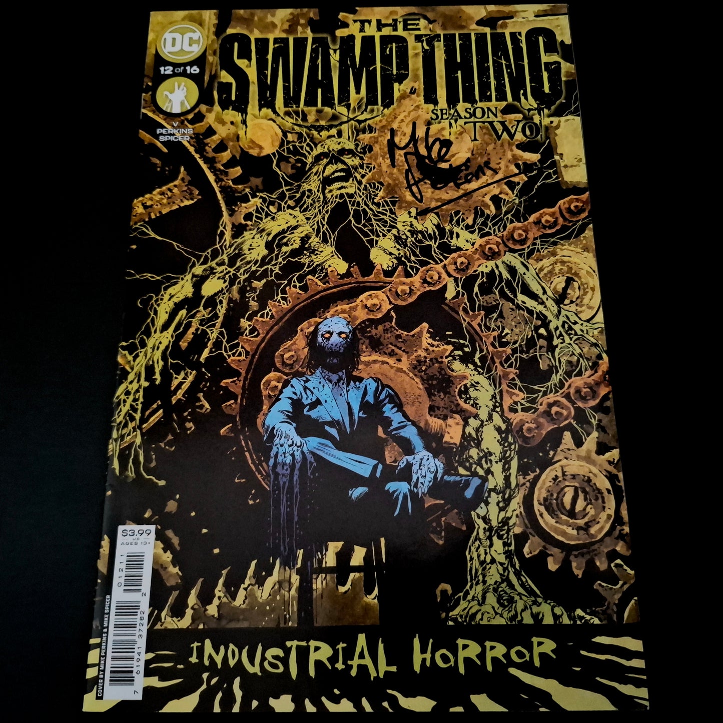 Swamp Thing #12 + Signature de Mike Perkins (COA)