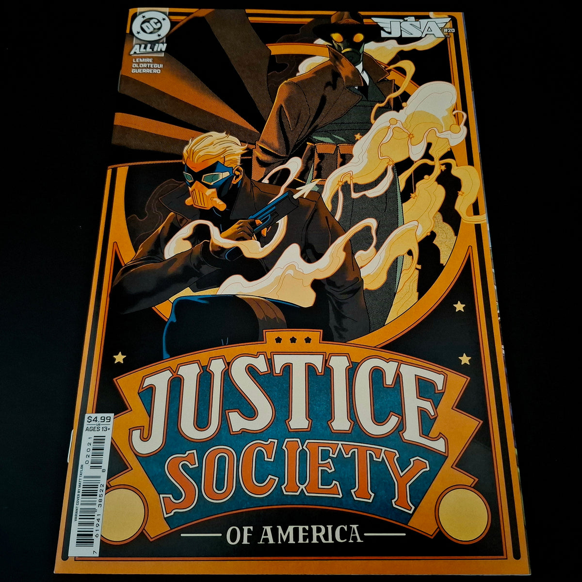 JSA #20 variant cover