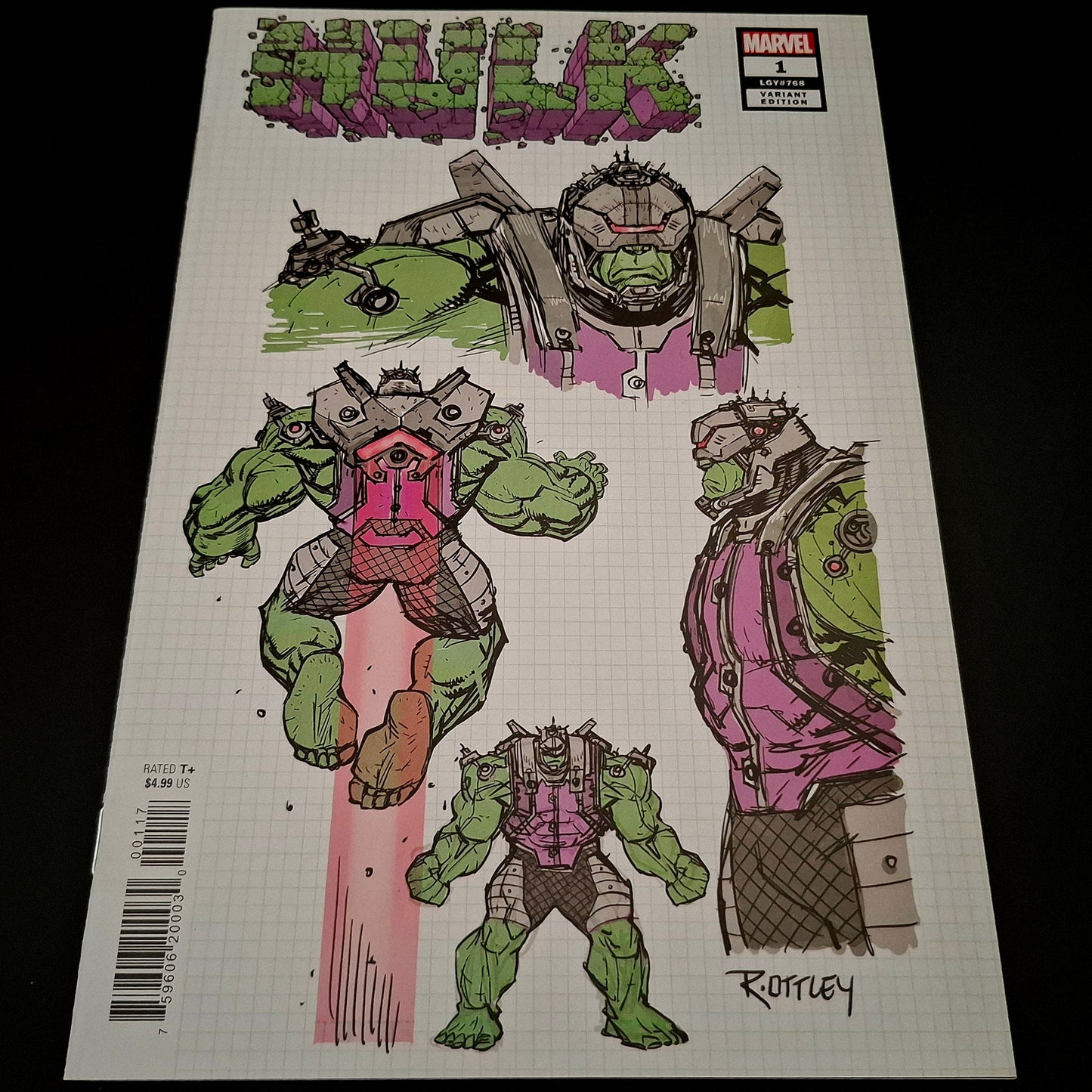 Hulk #1 variant cover