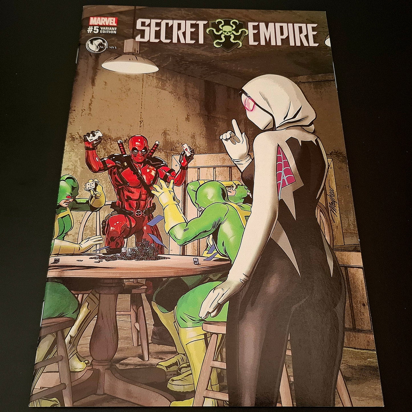 Secret Empire #5 variant cover exclusive