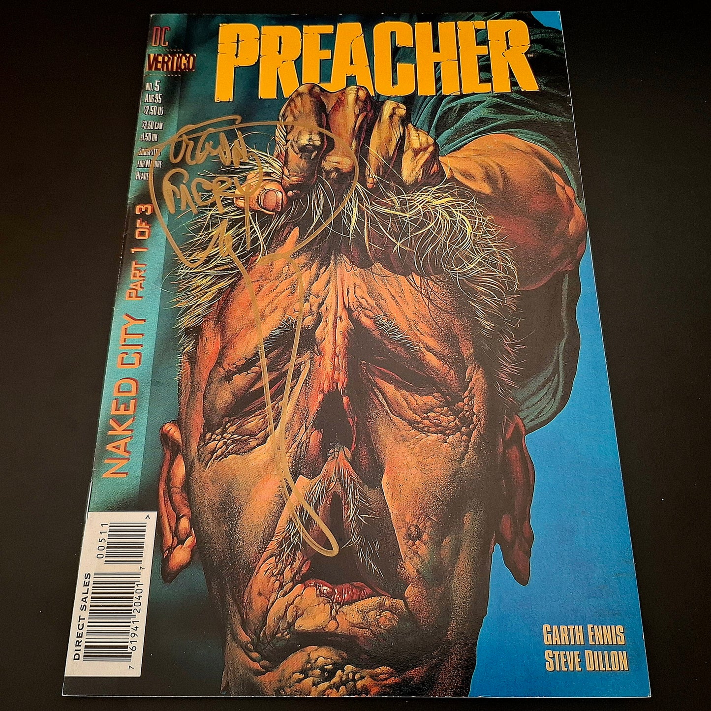 Preacher #5 + Signature de Glenn Fabry (COA)