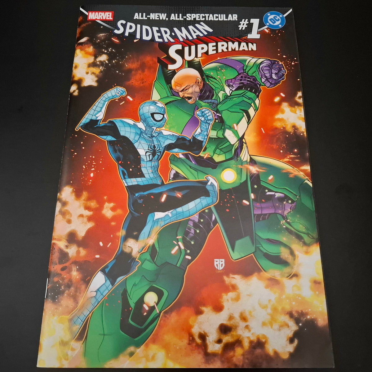 Spider-Man Superman #1 variant cover exclusive