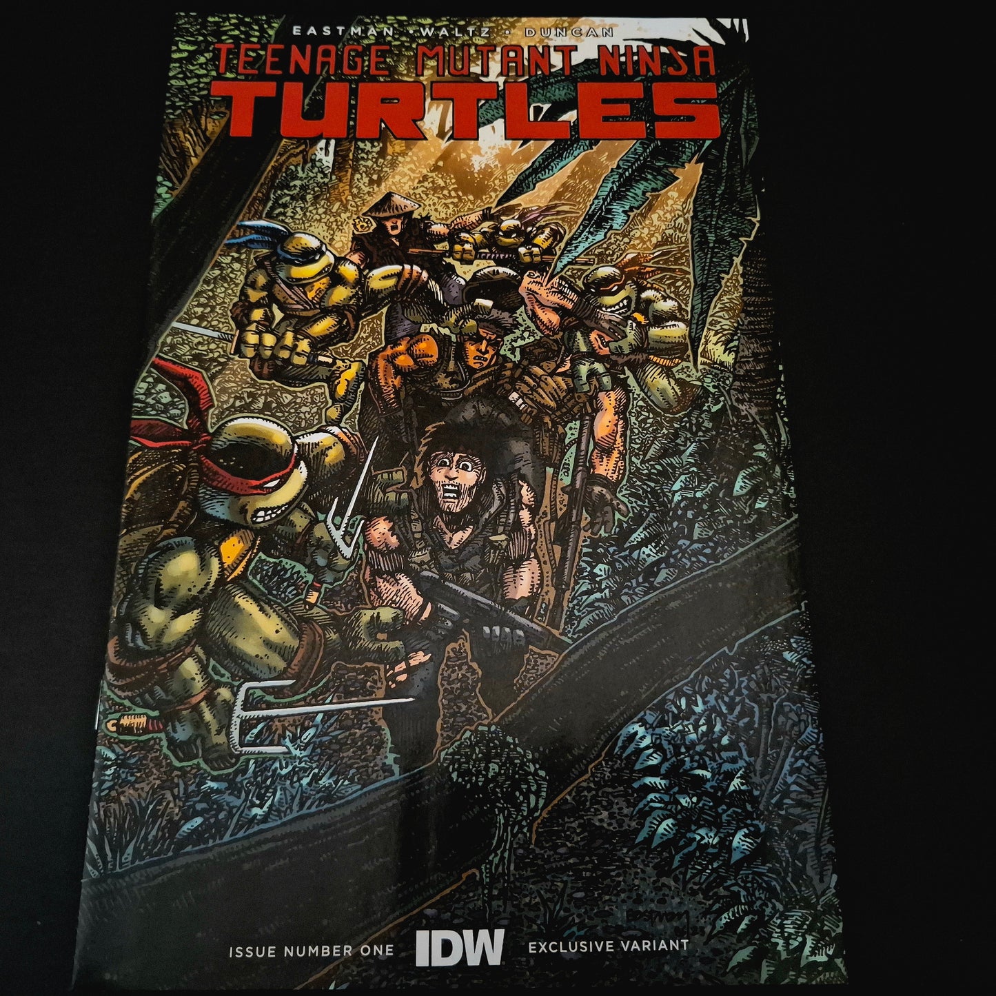 Teenage Mutant Ninja Turtles #1 variant cover exclusive