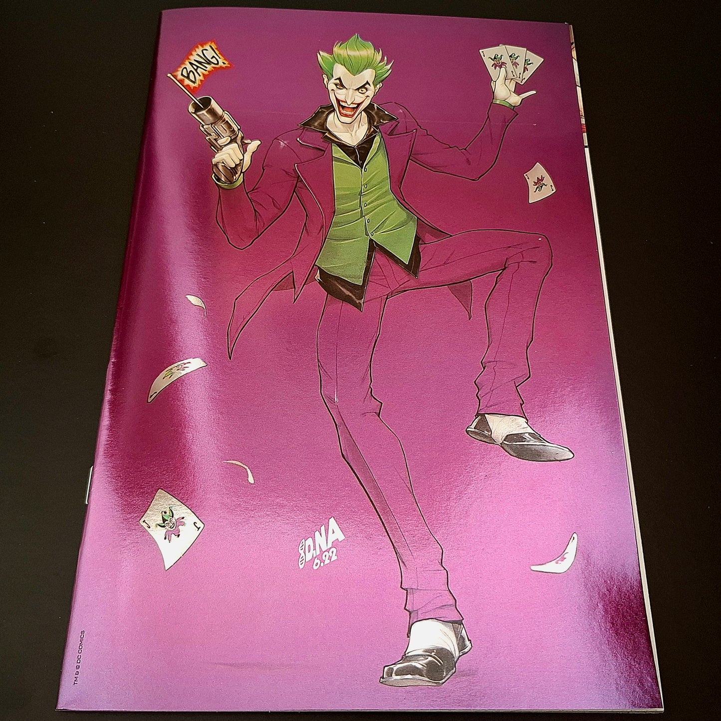 Joker : The Man Who Stopped Laughing #1 variant cover