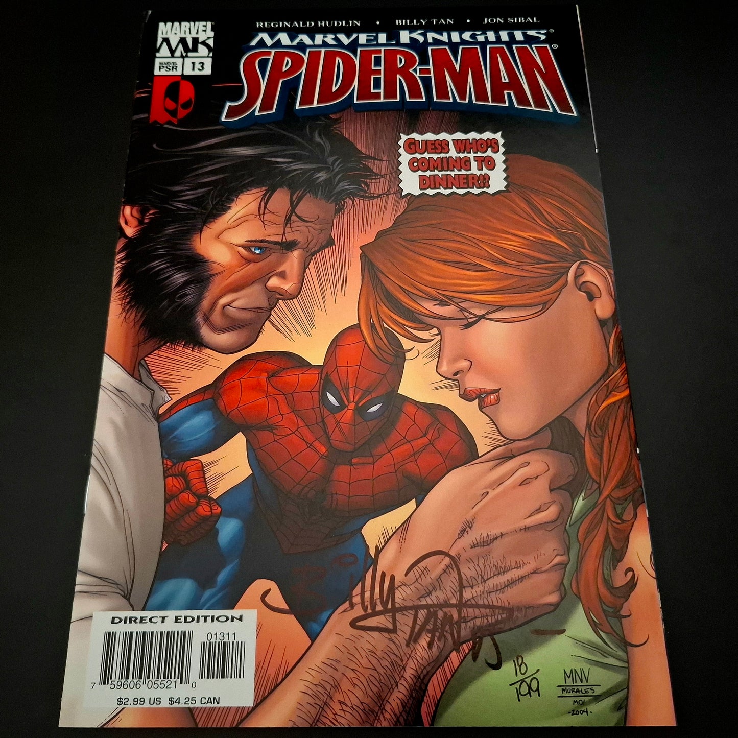 Marvel Knights : Spider-Man #13 + Signature de Billy Tan (COA)