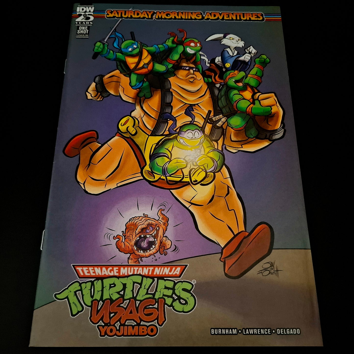 Saturday Morning Adventures : Teenage Mutant Ninja Turtles / Usagi Yojimbo (one-shot) variant cover exclusive