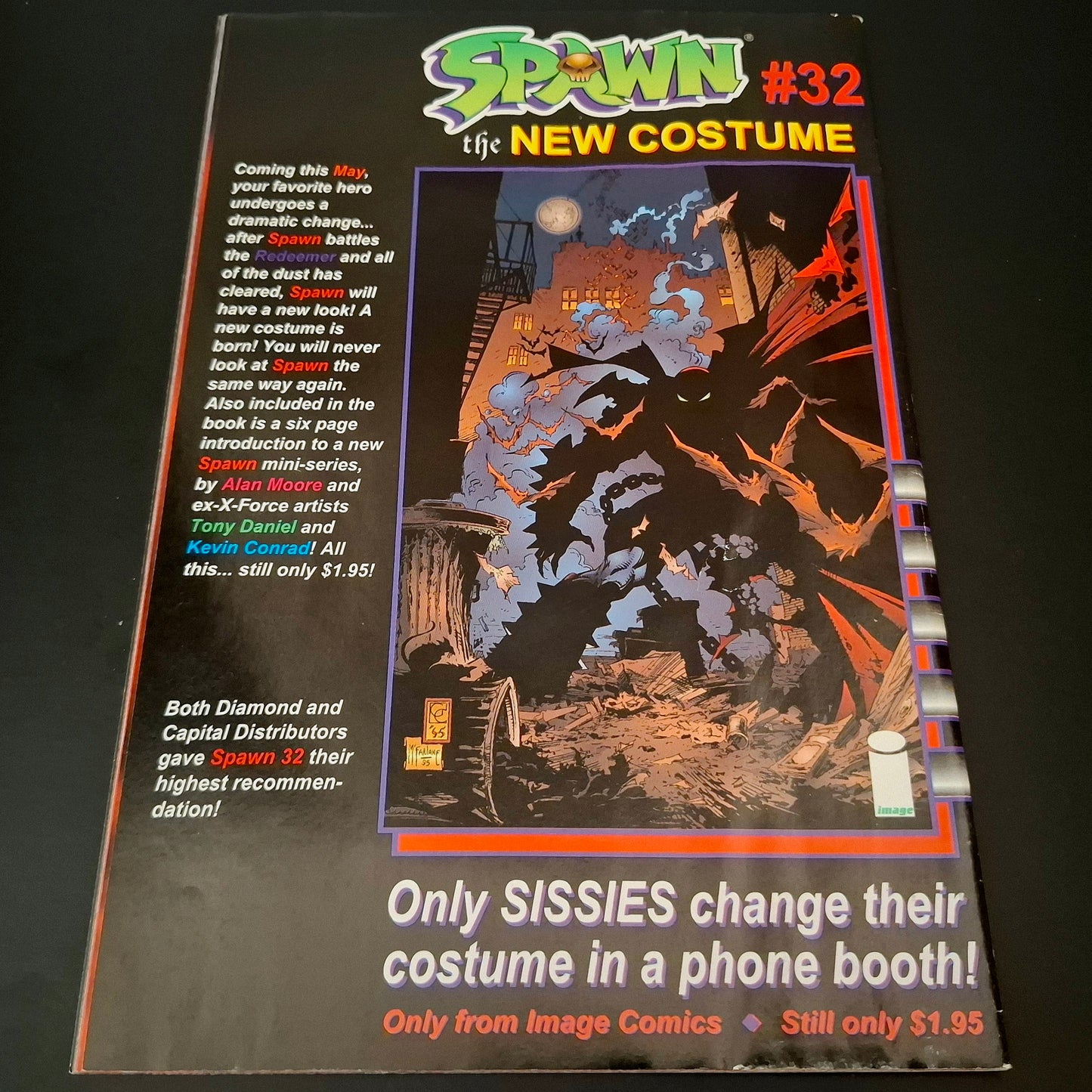 Spawn #30 + signature de Greg Capullo (COA)