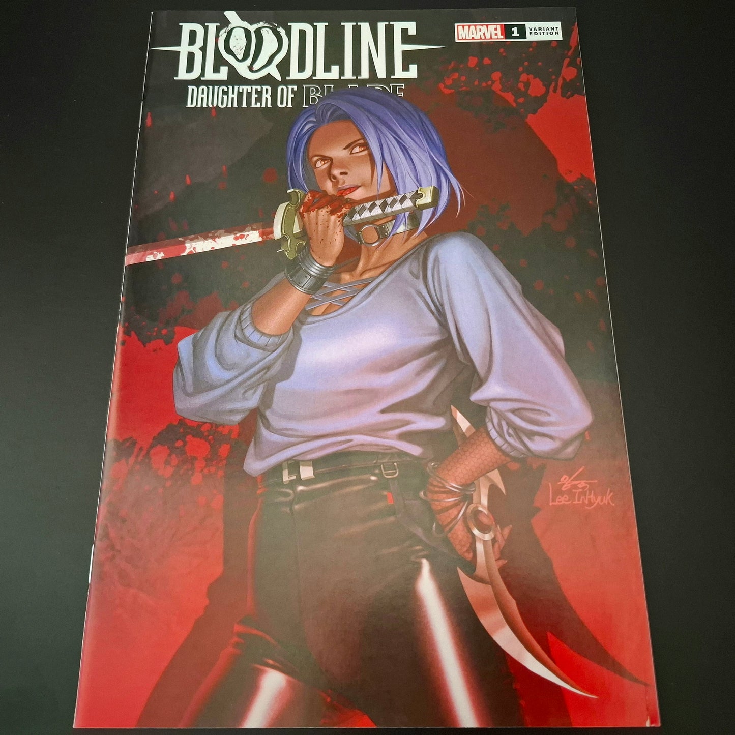 BloodLine : Daughter of Blade #1 variant cover exclusive