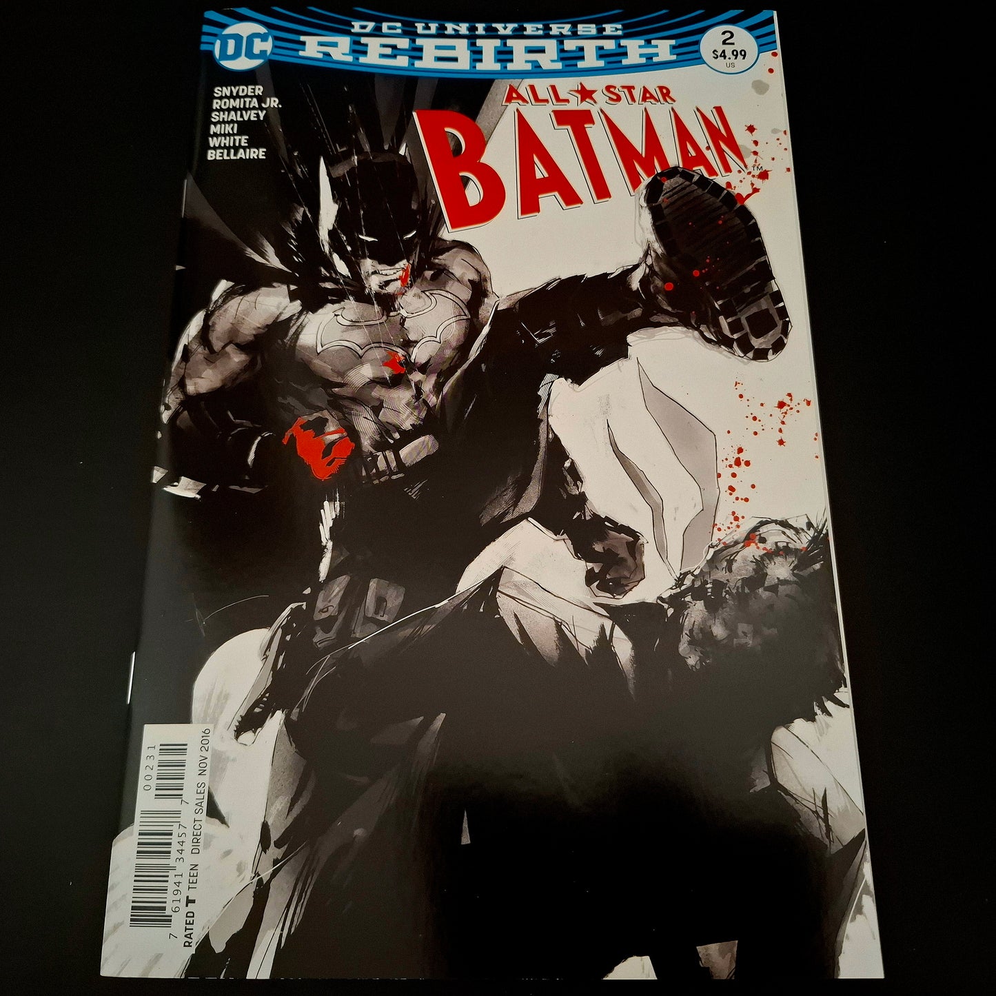 All Star Batman #2 variant cover