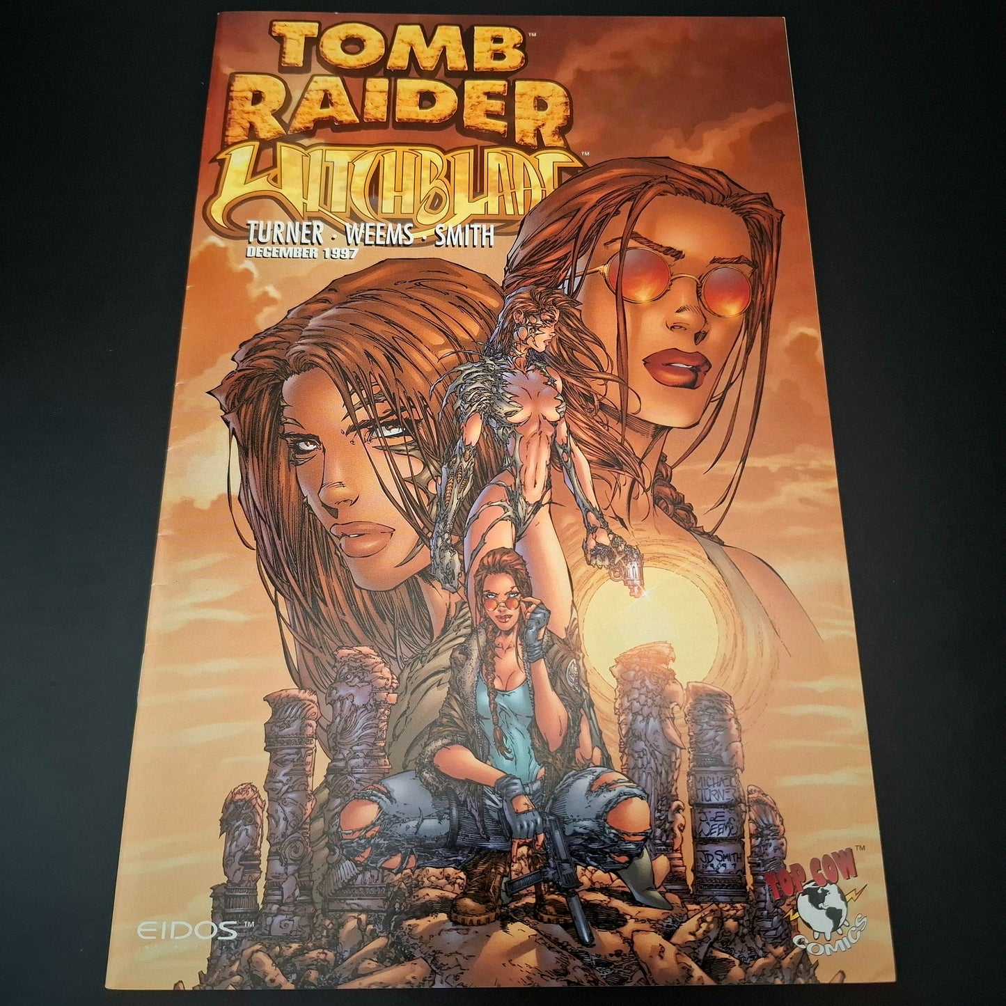 Tomb Raider Witchblade #1 variant cover, 1st app 🔑