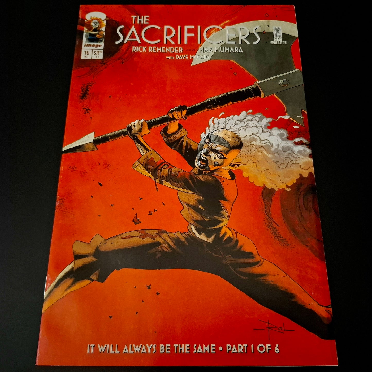 Sacrificers #16 variant cover