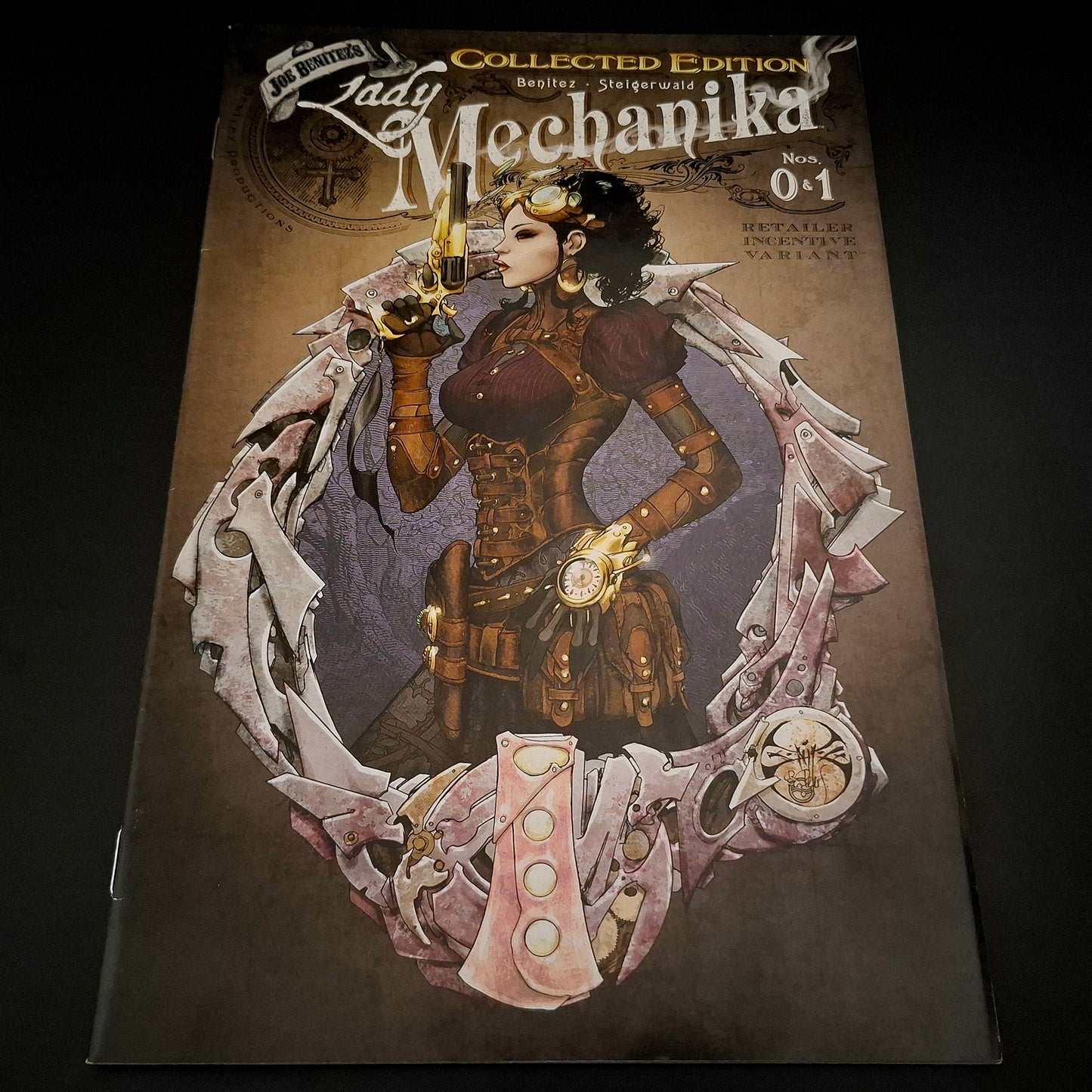 Lady Mechanika Collected Edition #0&1 variant cover