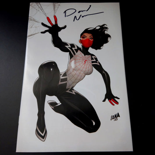 Amazing Spider-Man #21 variant virgin cover exclusive + signature de David Nakayama (COA)