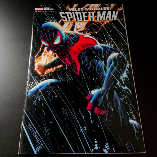 Miles Morales : Spider-man #4 variant cover exclusive