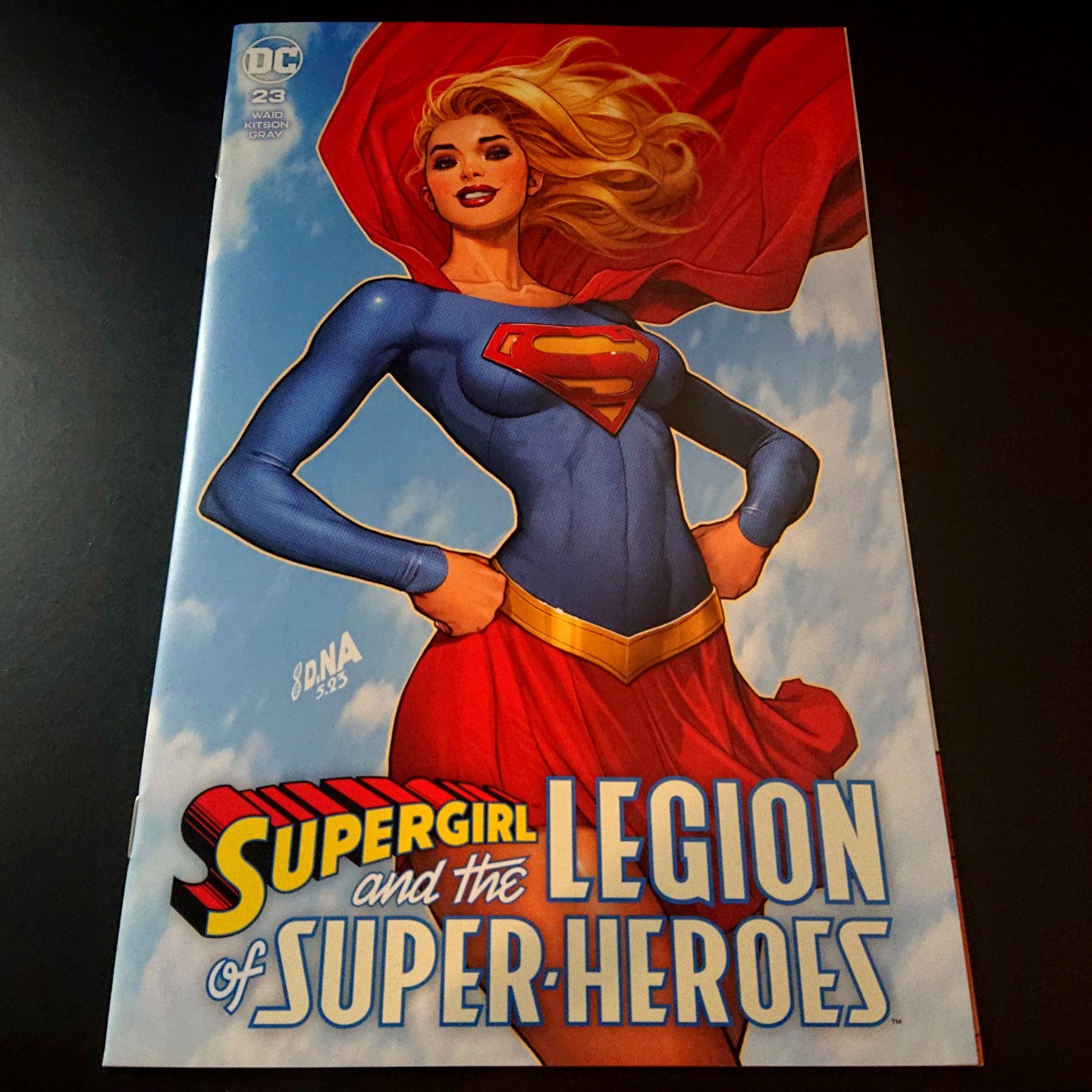 Supergirl and the Legion of Superheroes #23 variant cover exclusive