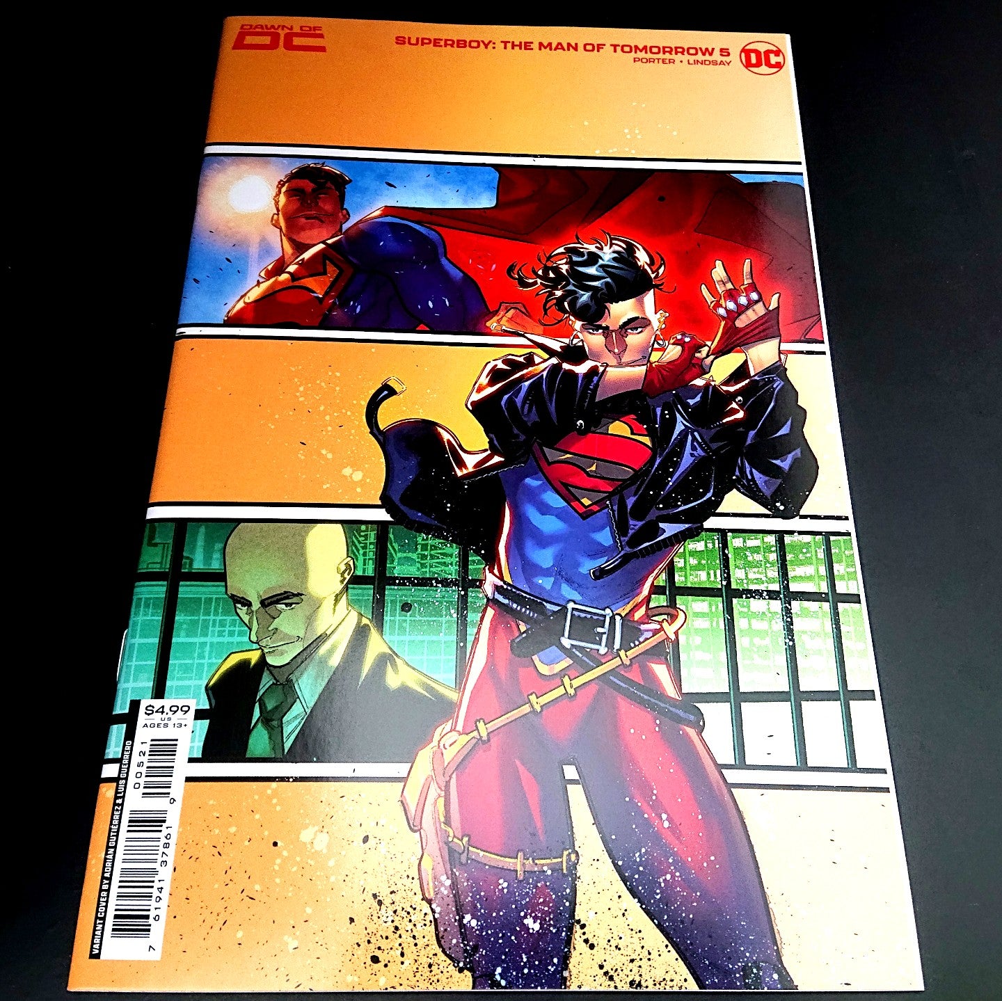 Superboy : The Man of Tomorrow #5 variant cover