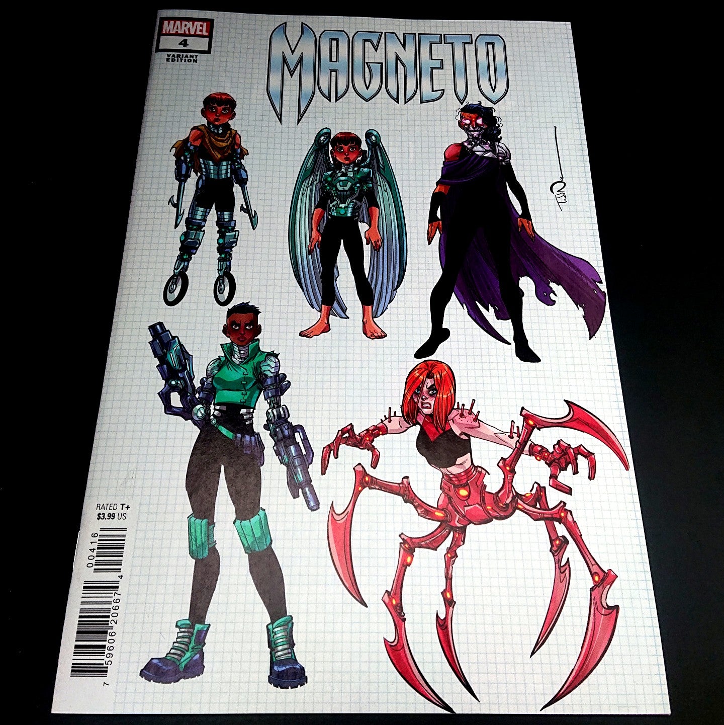 Magneto #4 variant cover