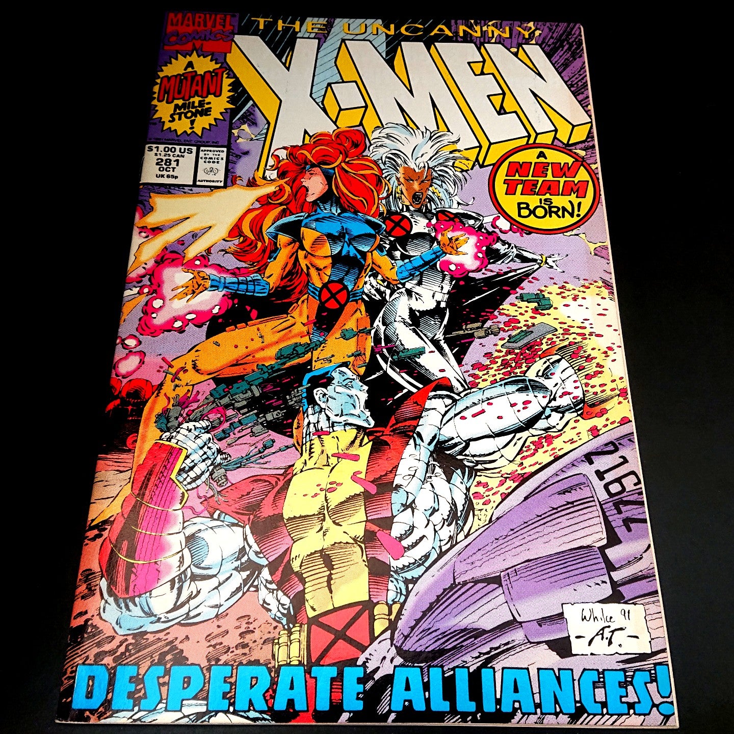 Uncanny x-men #281, 1st app