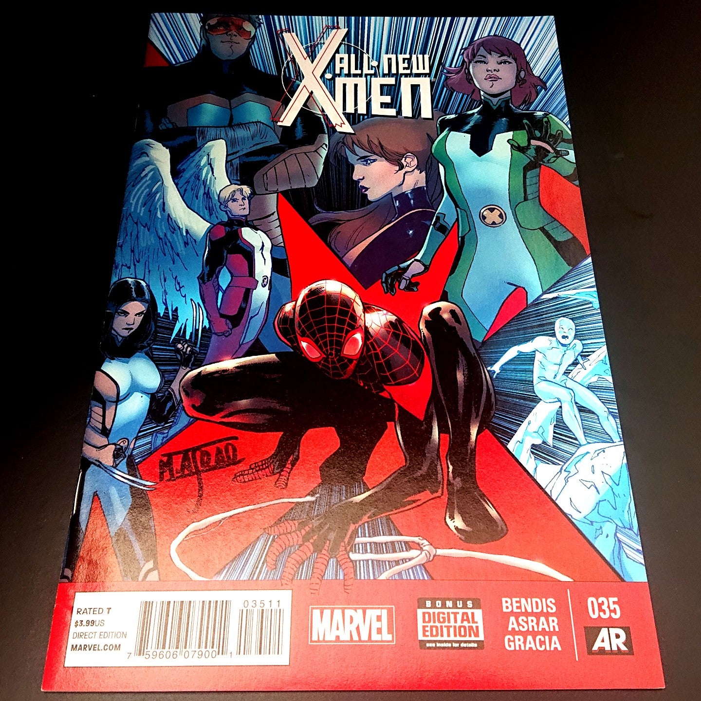 All New X-men #35 + signature de Mahmud A. Asrar