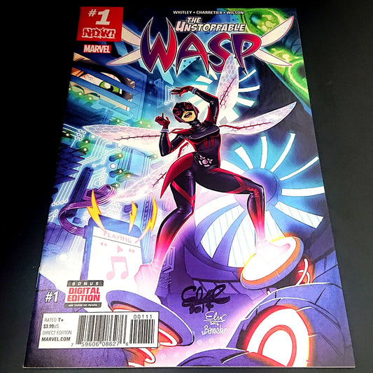 Unstoppable WASP #1 + signature de Elsa Charretier