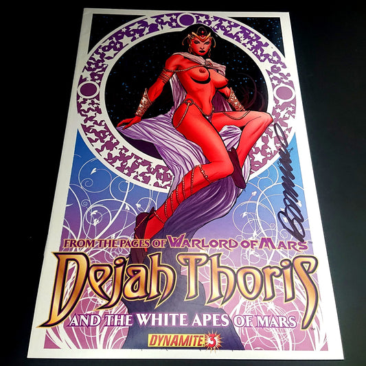 DEJAH THORIS and the white ape of mars #3 + signature de Brandon Peterson (COA)