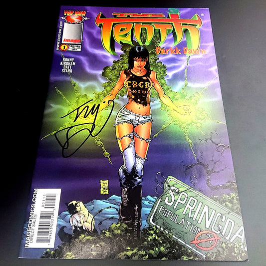 The Tenth : darkk dawn #1 + signature de Tony Daniel (COA)