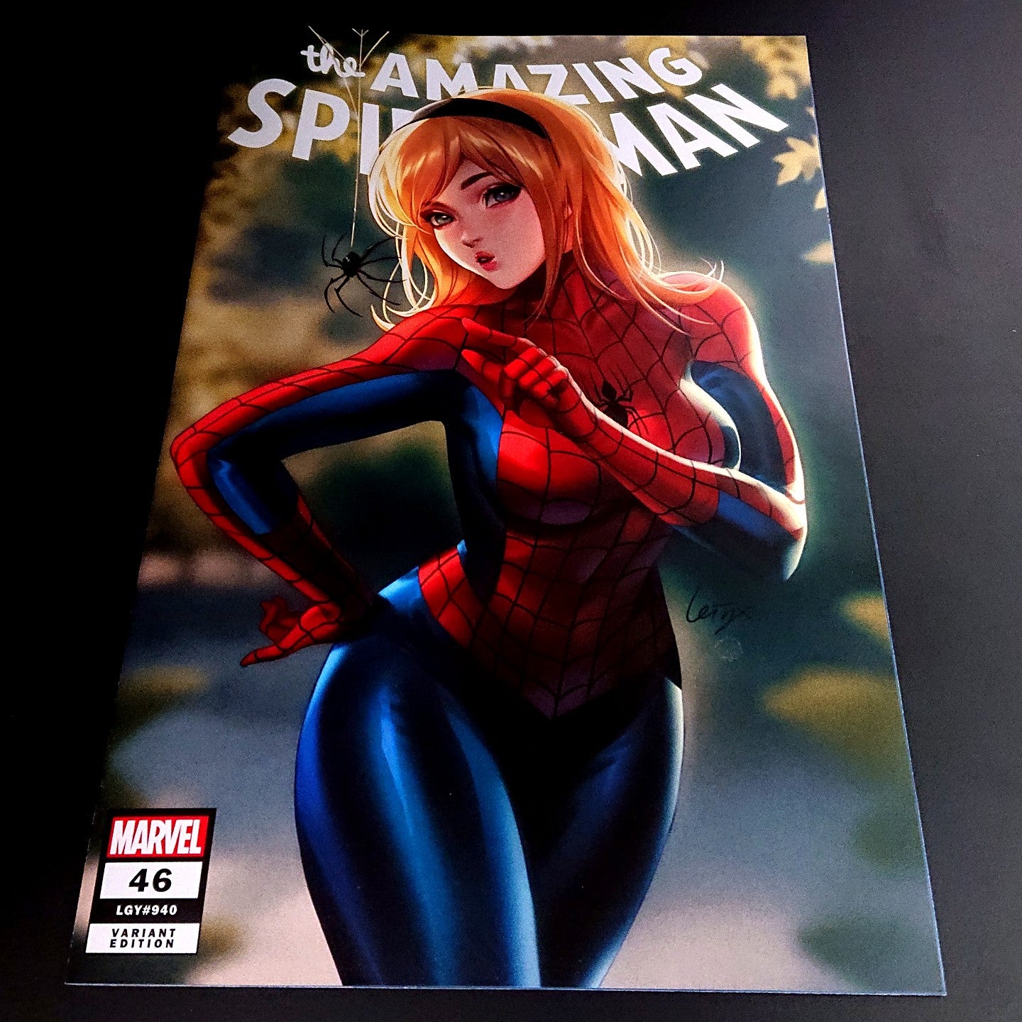 Amazing Spider-Man #46 variant cover exclusive