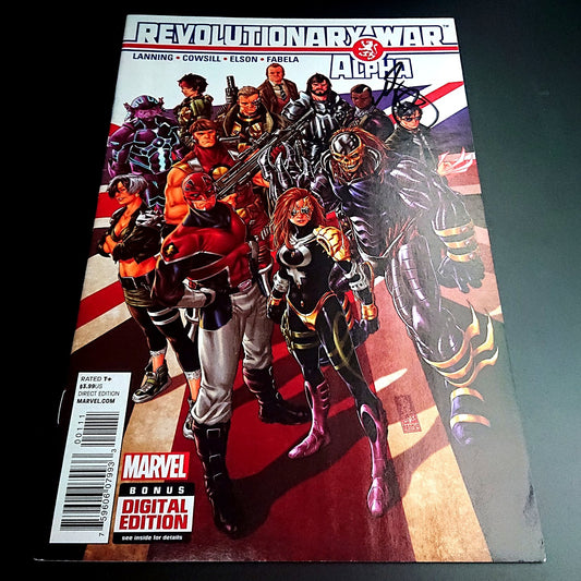 REVOLUTIONARY WAR : Alpha + signature de Mark Brooks