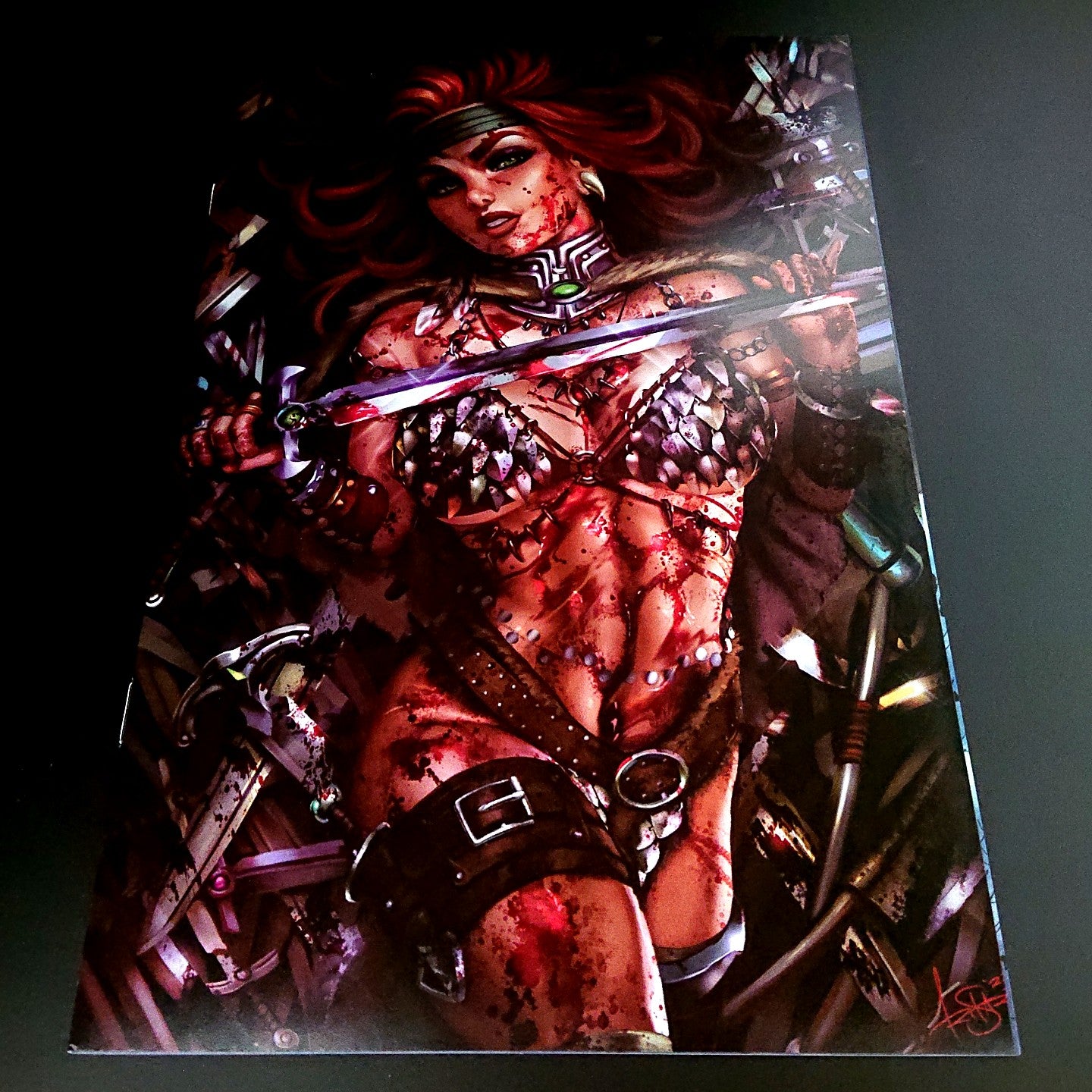 Red Sonja #8 variant virgin cover exclusive