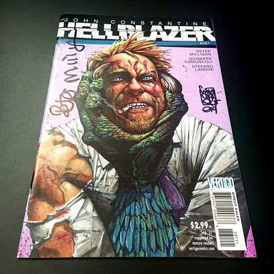 Hellblazer #281 + signature de Peter Milligan et Giuseppe Camuncoli