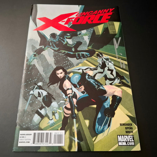 Uncanny X-Force #1, 1st app + Signature de Esad Ribic